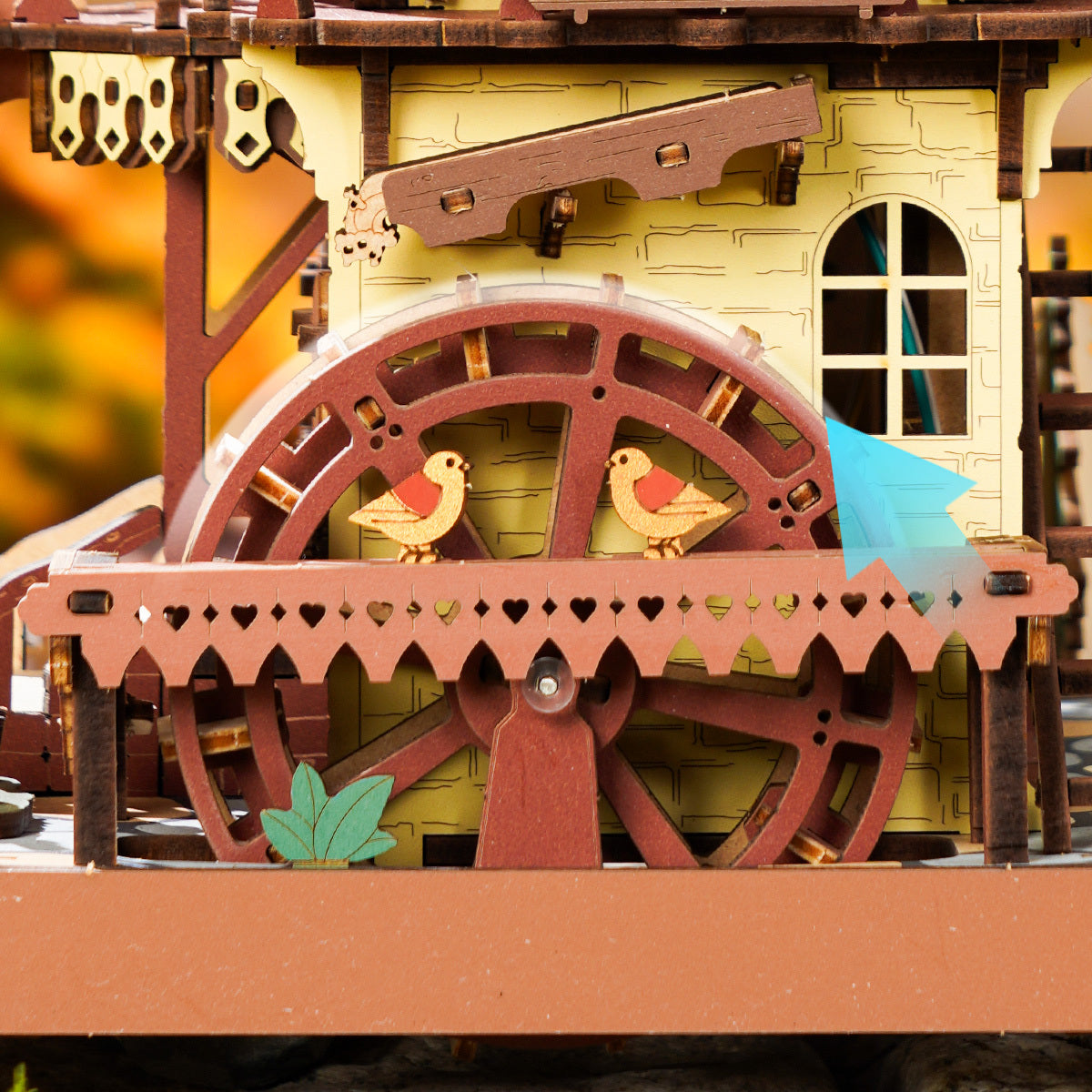 Wooden Cuckoo Clock With Bird Sound  3D Wooden Puzzle
