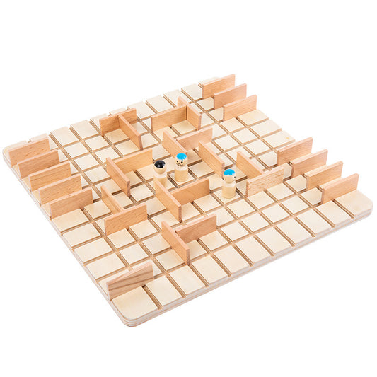 Chess-Person Battle Maze Board Game