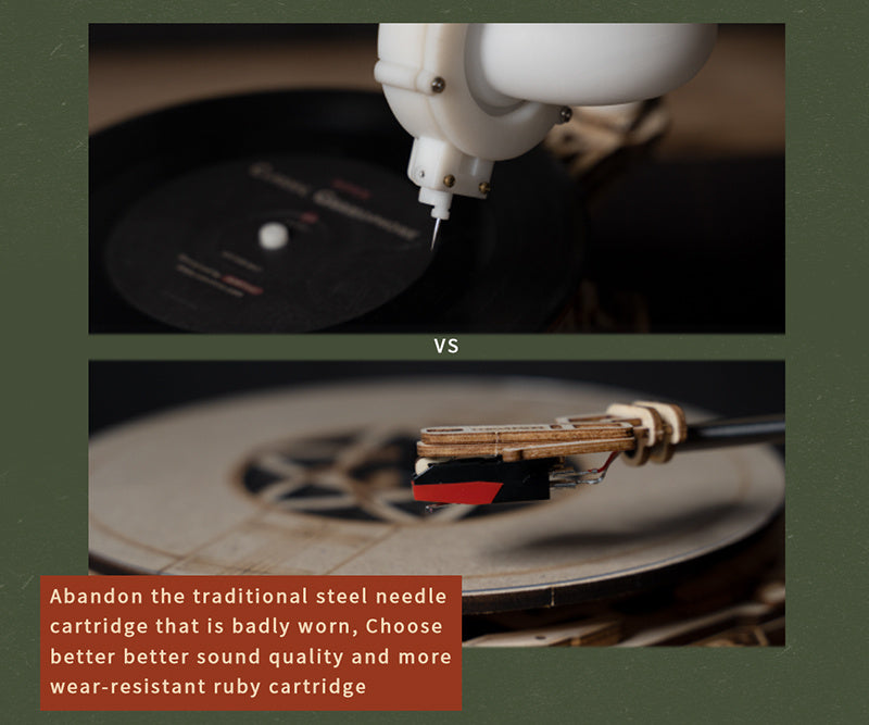 Classical Gramophone 3D Wooden Puzzle