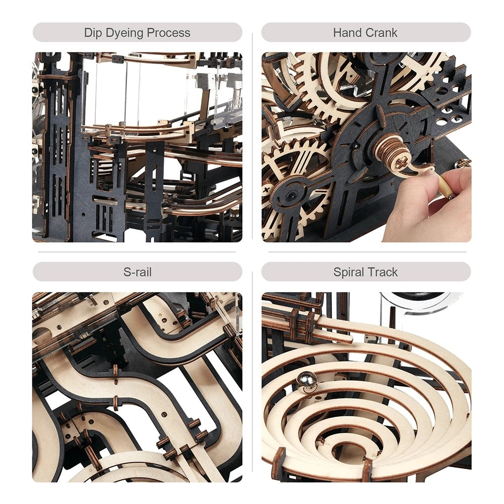 Marble Night City 3D Wooden Puzzle